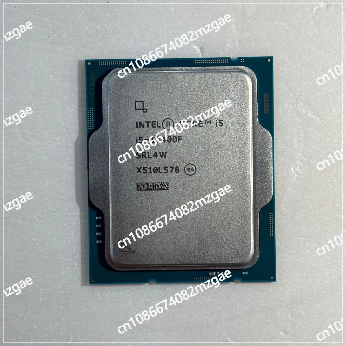 Процессор Intel Core i5-12400F 12-го поколения, новый, без упаковки, для сокета 1700