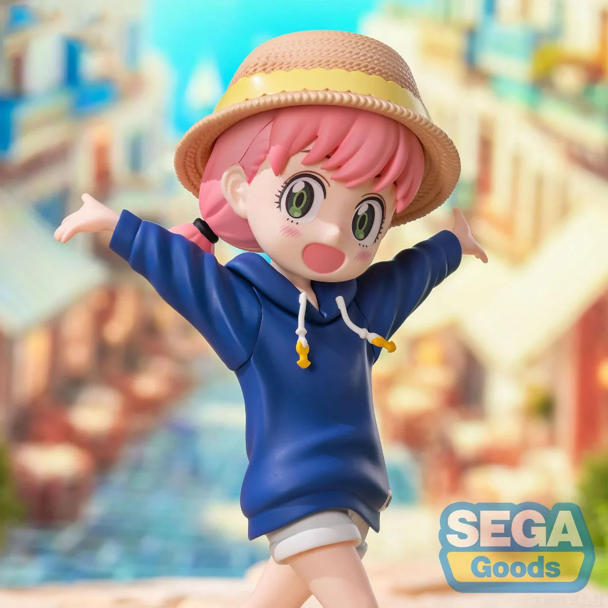 Em estoque SEGA Luminasta original - Resort-tou! Espião × Família - Anya Forger Anime Figura Action Figure Modelo Decoração Modelo Brinquedos