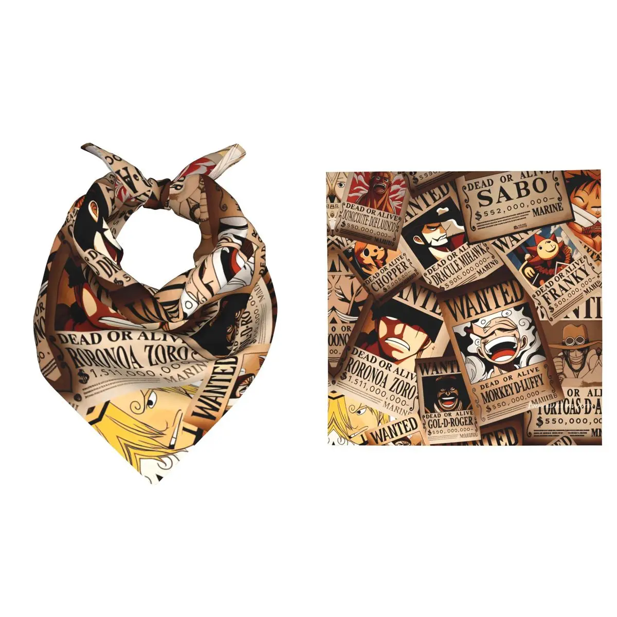 

Comfortable One P-Pieces Hair Band Women Men Fashion Sports Headwear Wrist Accessory Cartoon Adventure Comic Bandana for Wedding