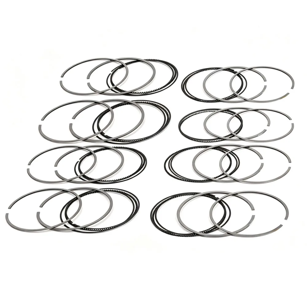 8pcs STD Engine Parts Pistons Rings Kit Fit 4.7 L M278 Gas V8 11-19 For Mercedes-Benz W222 X222 W212 X166 GL500 E500 ML550 Turbo