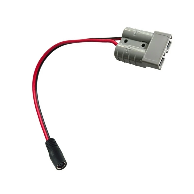 E1PF Solar Battery Charging Cable, SB50 to DC7909 Tinned Wire Cord for Backup Energy and Outdoor Charging Tasks