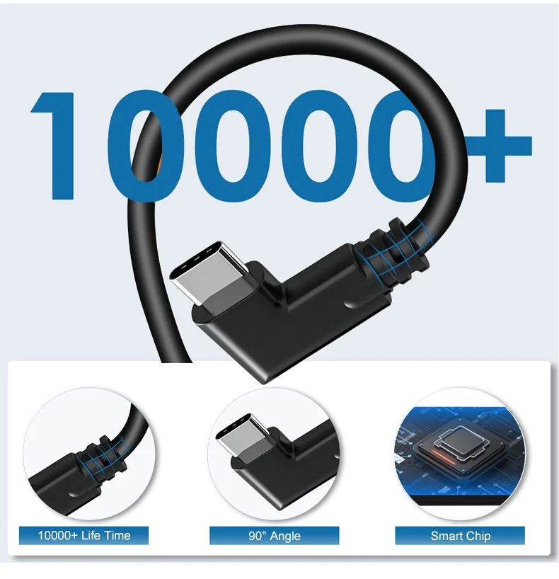 Usb3.2 gen1 vrリンクケーブル,oculus Quest 1 2/Pico neo 3/Pico 4用