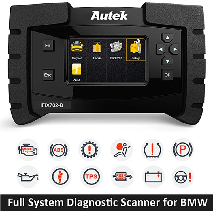 Autek IFIX702 Scanner OBD2 Full System Diagnostic Tool