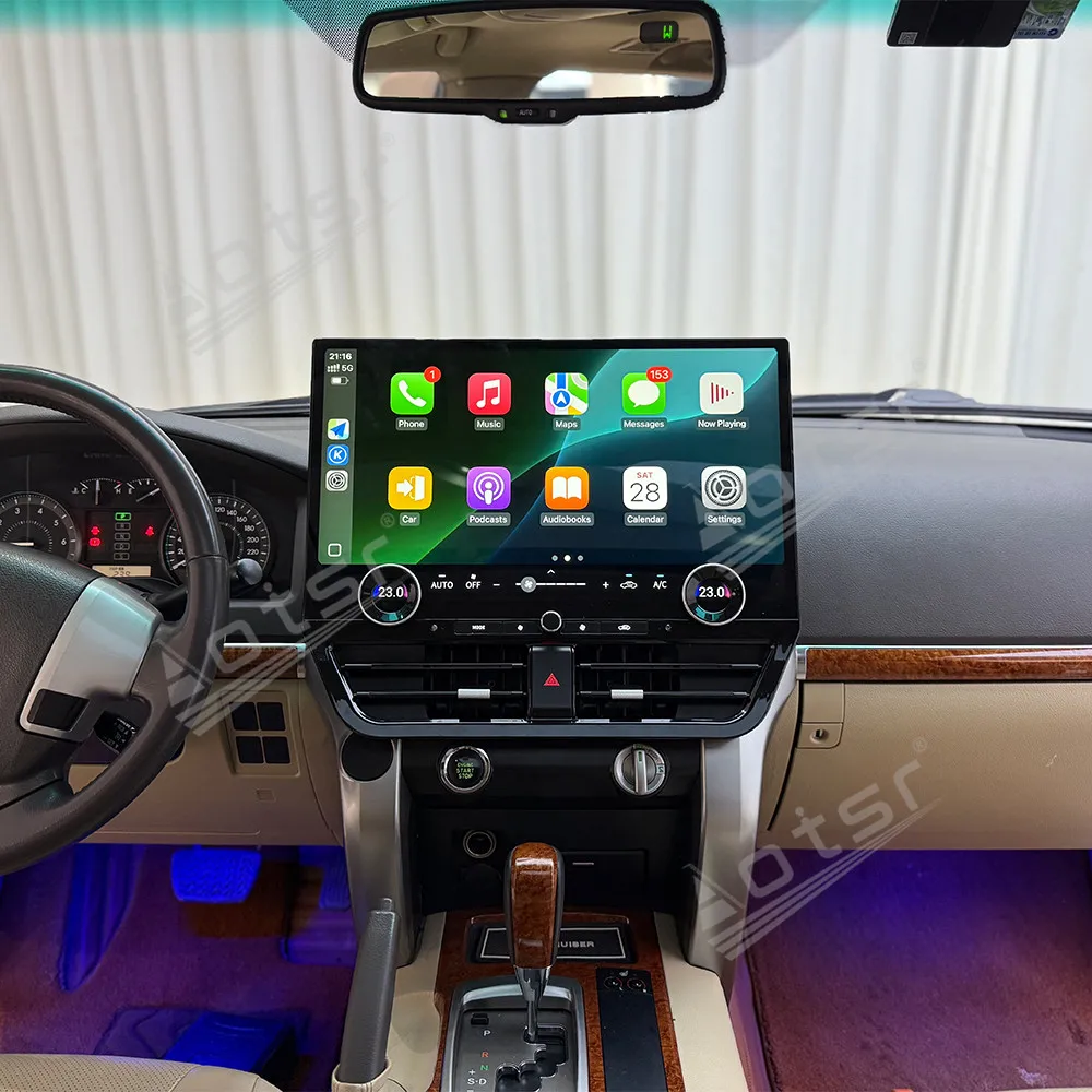 

Автомобильный радиоприемник с экраном 19,8 дюйма для Toyota Land Cruiser 200 LC200 2008 2009 2010 2011 2012 2013 2014 2015 Мультимедийное видео GPS Carplay
