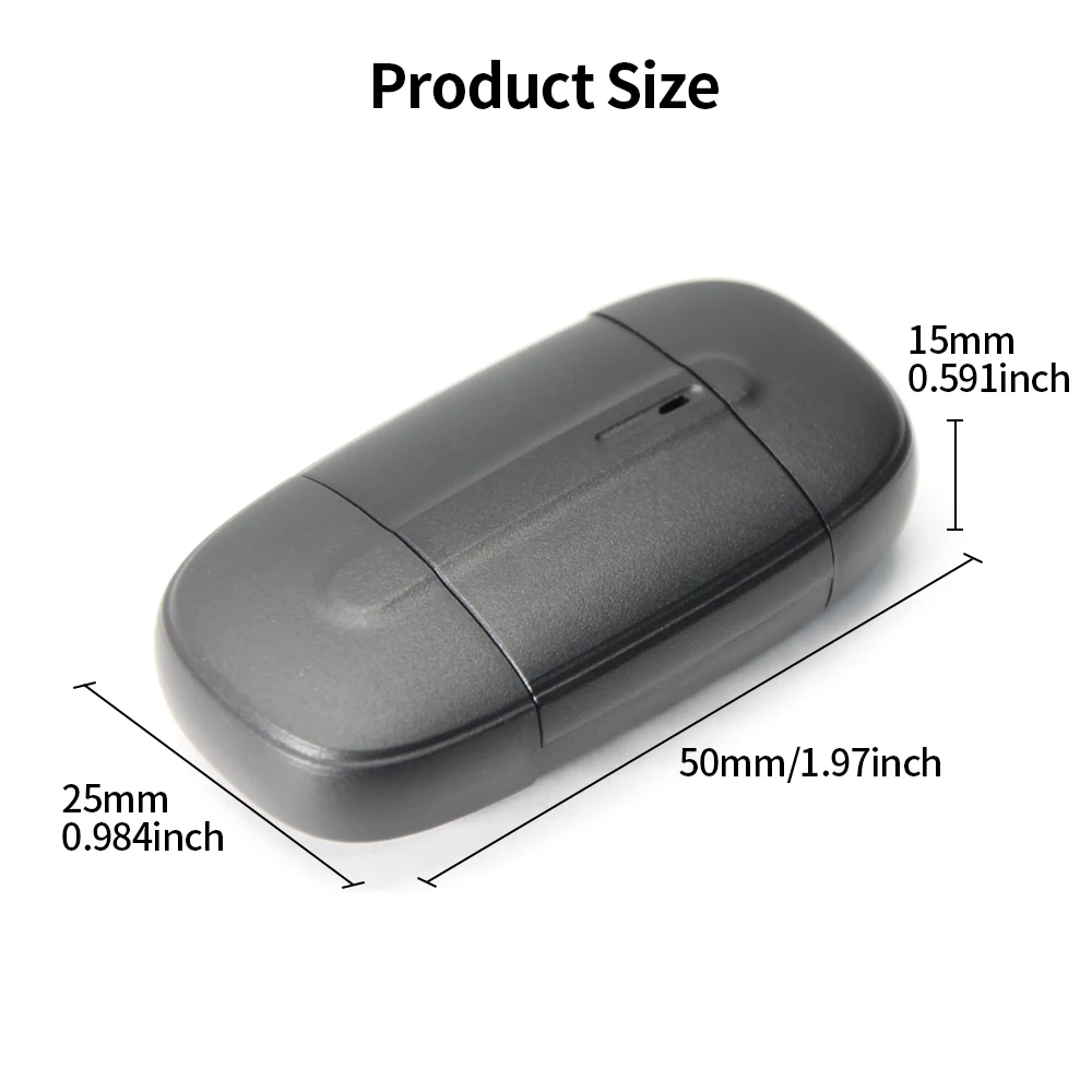 2in1 Wireless CarPlay Dongle แบบมีสายไร้สาย Android Auto รถวิทยุ Type-C USB Plug and Play สําหรับ Audi Toyota VW Benz สําหรับ OEM