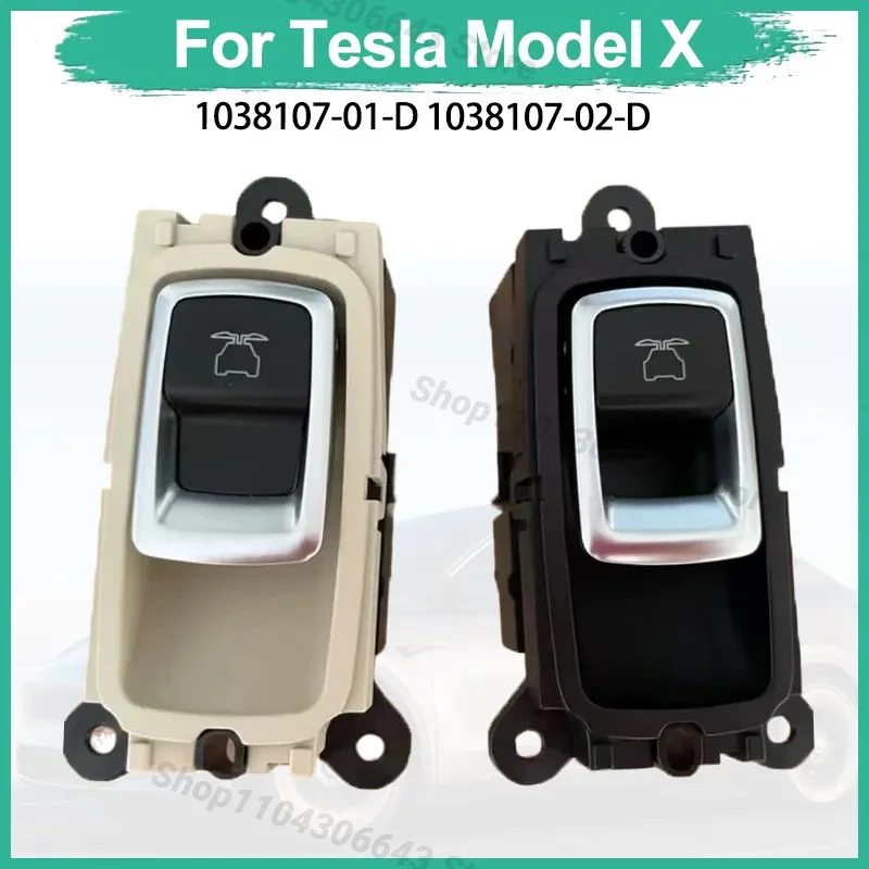 

For Tesla Model X New Electric Door Lock Open Switch Button Electric Cabinet Switch 1038107-01-D 1038107-02-D 1038107 Brand New