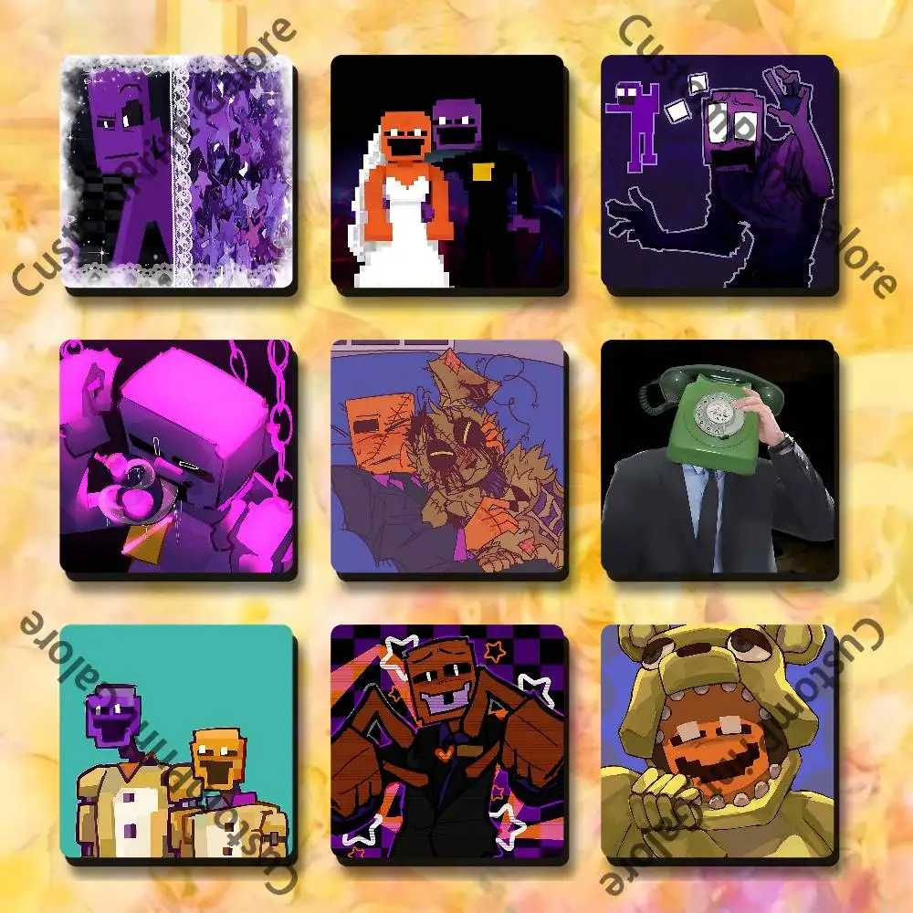 

D-Dayshift F-Freddys Soft Magnetic Refrigerator Magnets Personality Decorations Creative Gifts