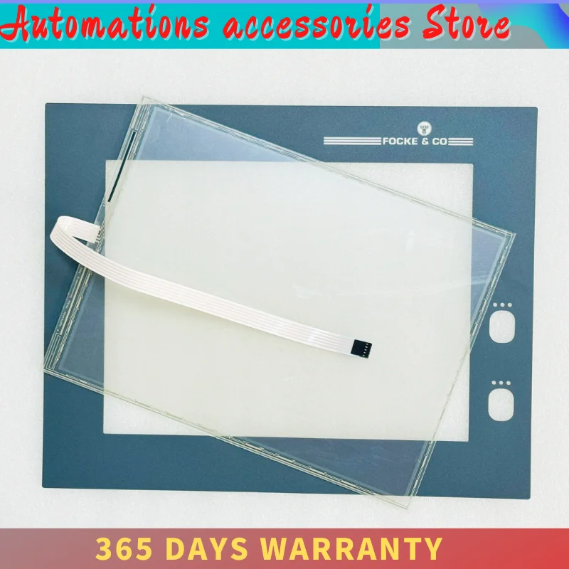 SCD 1597-RTF 6AV7466-2TA21-0FH0 Touch Screen Panel Glass Digitizer for SCD 1597-RTF 6AV7466-2TA21-0FH0 with Front Overlay Film