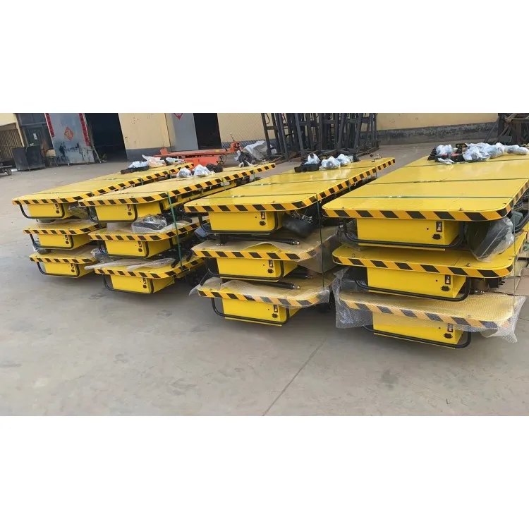 Carts With 4 Wheels For Load China Electric 2000kg Load Platform Cargo Carrier Trolley Heavy Loading Transport Cart Moving Carts