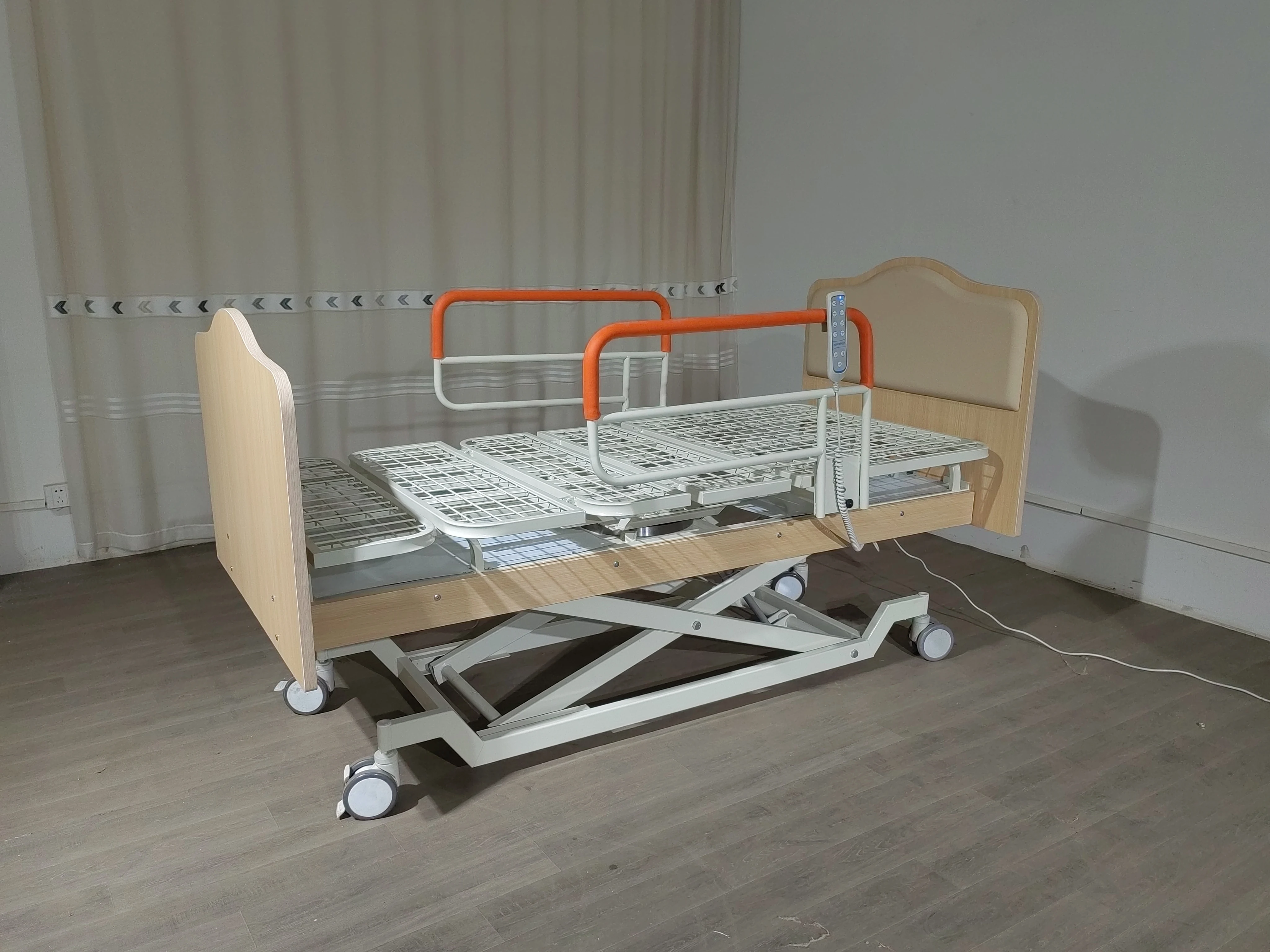 سرير دوار طبي كهربائي متعدد الوظائف لرعاية المسنين في المنزل والمستشفى يستخدم أثاث المستشفى #6