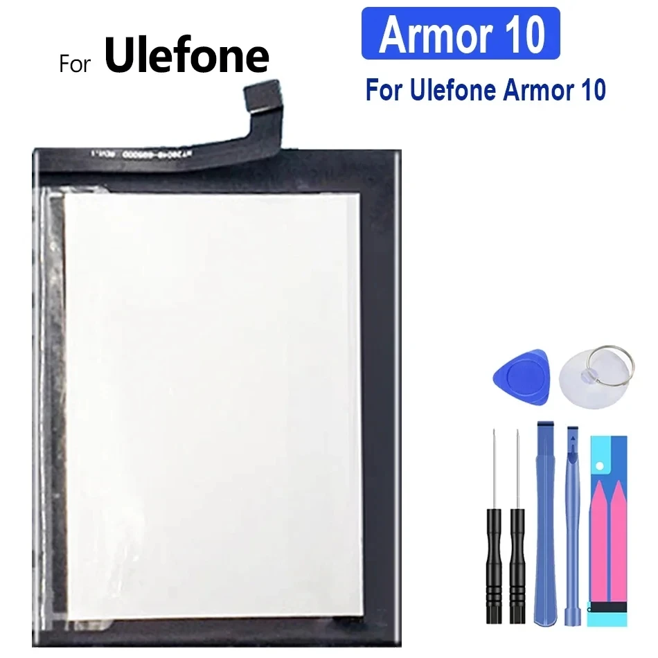 Battery for Ulefone Armor 2 3 5 6 7 8 9 9E 10 11 11T X X8 X6 X2 X3 X5 X7 Pro Armor3 Armor4 Armor5 Batterij + Track NO.