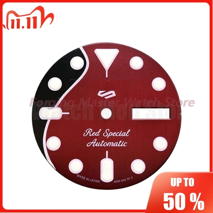 

No.5 srph80k1 Vintage Style fit NH35 NH36 Mechanical Movement Watch mod parts dial with s logo