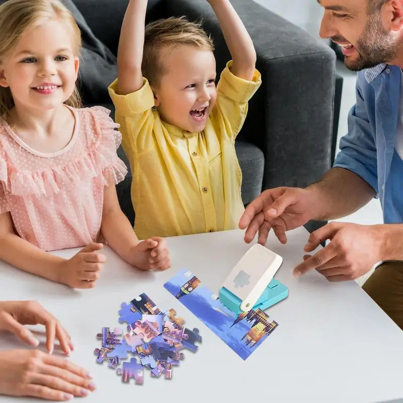 Máquina de rompecabezas para manualidades, máquina para hacer álbumes creativos, tarjeta de felicitación, artes escolares