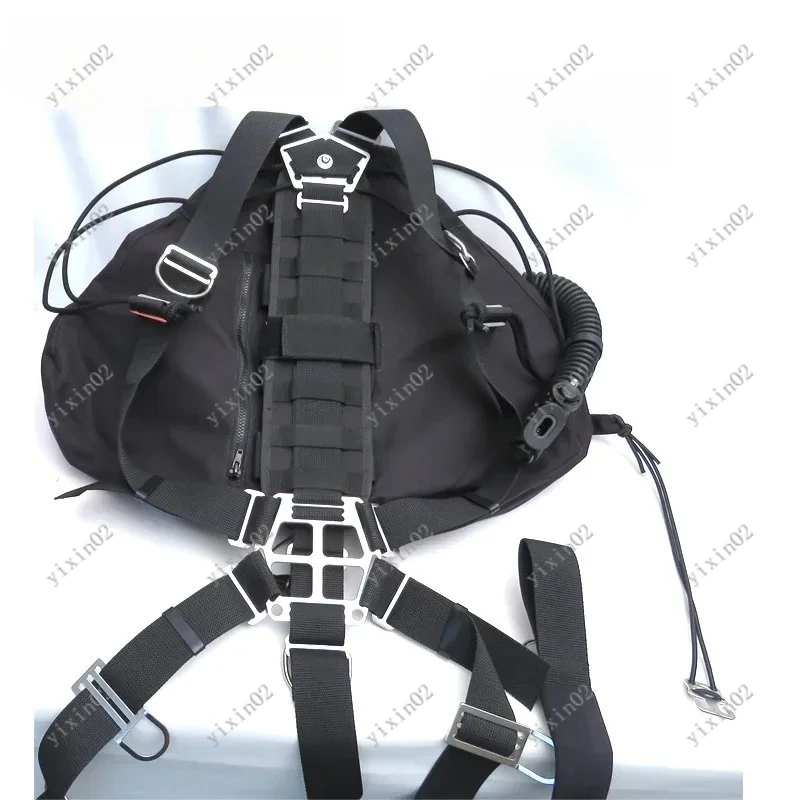 40LBS Sidemount SCUBA Diving BCD 2025 SS Harness with 4 Removable 2kg Weight Pockets Diving Equipment for Underwater Sports