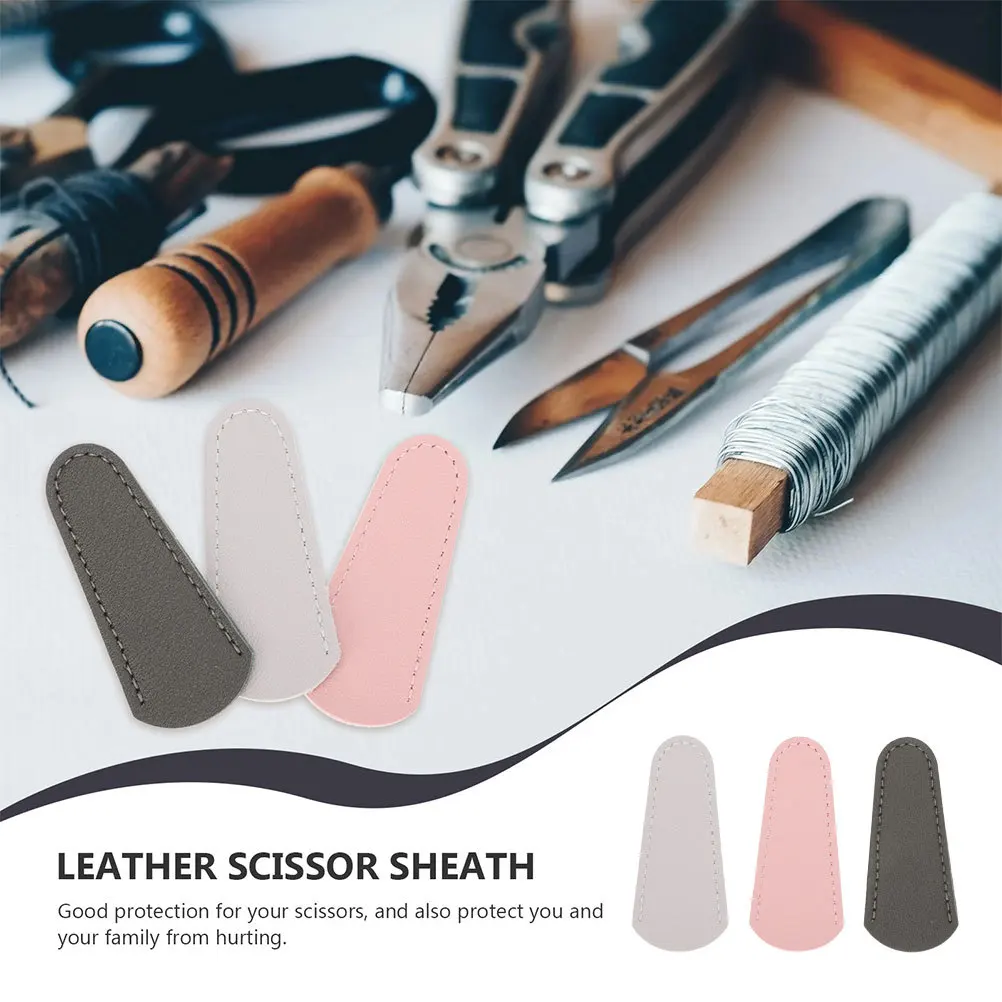 

3Pcs Scissors Protective Covers Durable Reusable Scissor Storage Protector for Hair Cutting Barber Shears Salon