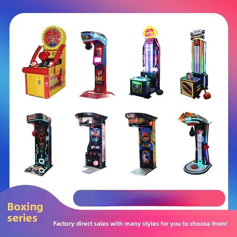 

Large Coin Operated Electronic Boxing Game Machine Boxing Force Tester