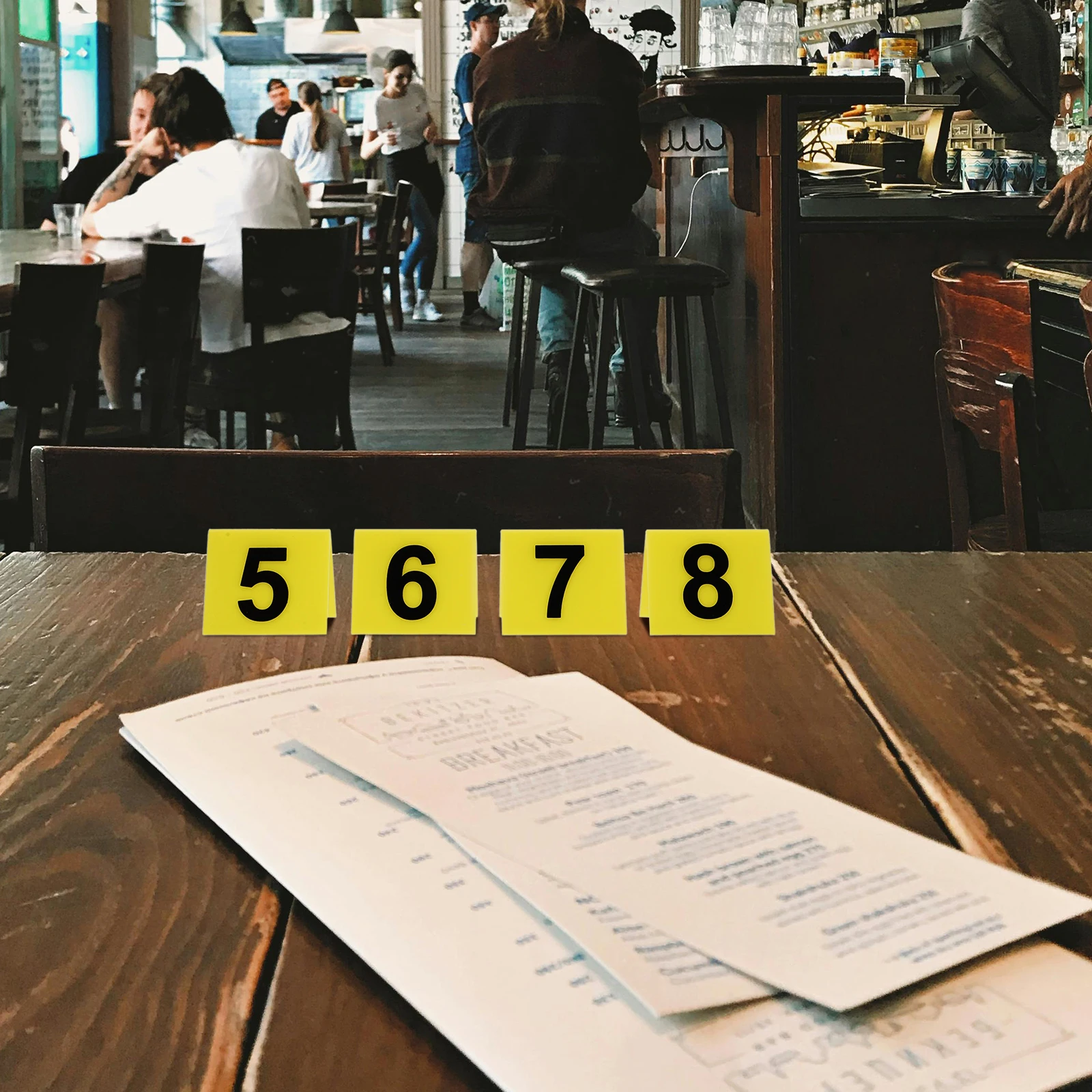 

12Pcs Number Markers Acrylic V-Shaped Party Decorations Detective Theme Halloween Game Supplies Crime Scene Props