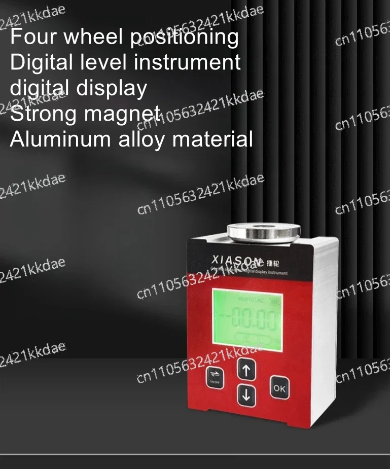 Display Angle Meter 60 and 100 Divisions Synchronous  Four-wheel Alignment Special Camber Electronic Level Digital