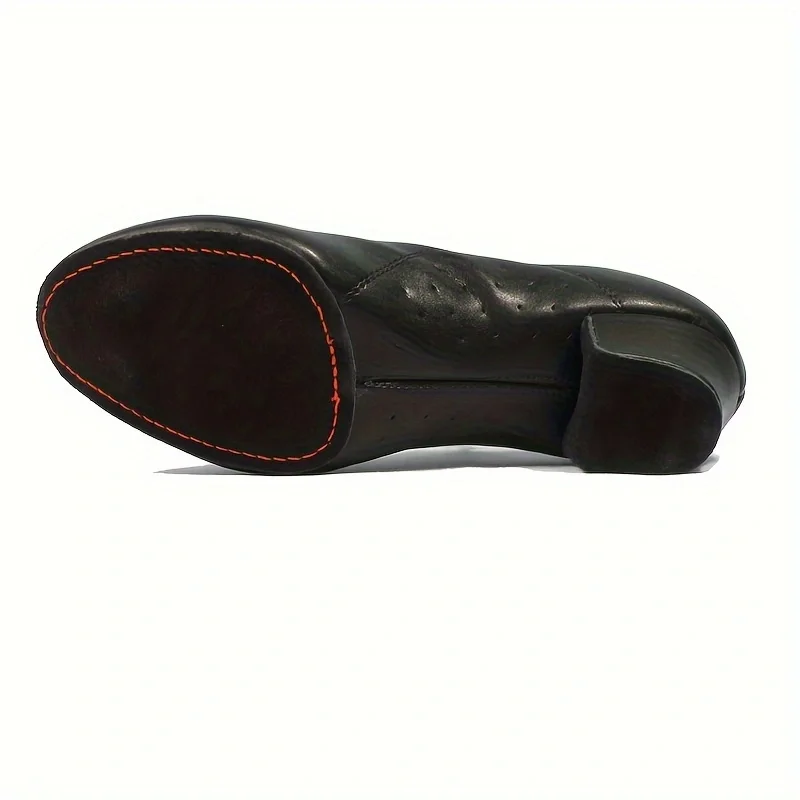 Men Latin Dance Shoes Soft Sole Dance Shoes Black Performance Competition Dance Shoes Men Ballroom Dance Cha Cha Dance Pr