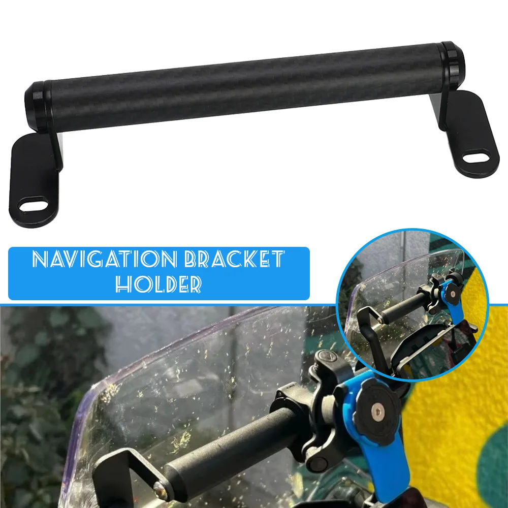 

Motorcycle 650MT For CFMOTO CF MOTO CF650MT Carbon Fiber Navigation Bracket Holder GPS Phone Bracket 650 MT mt CF 650MT 650mt