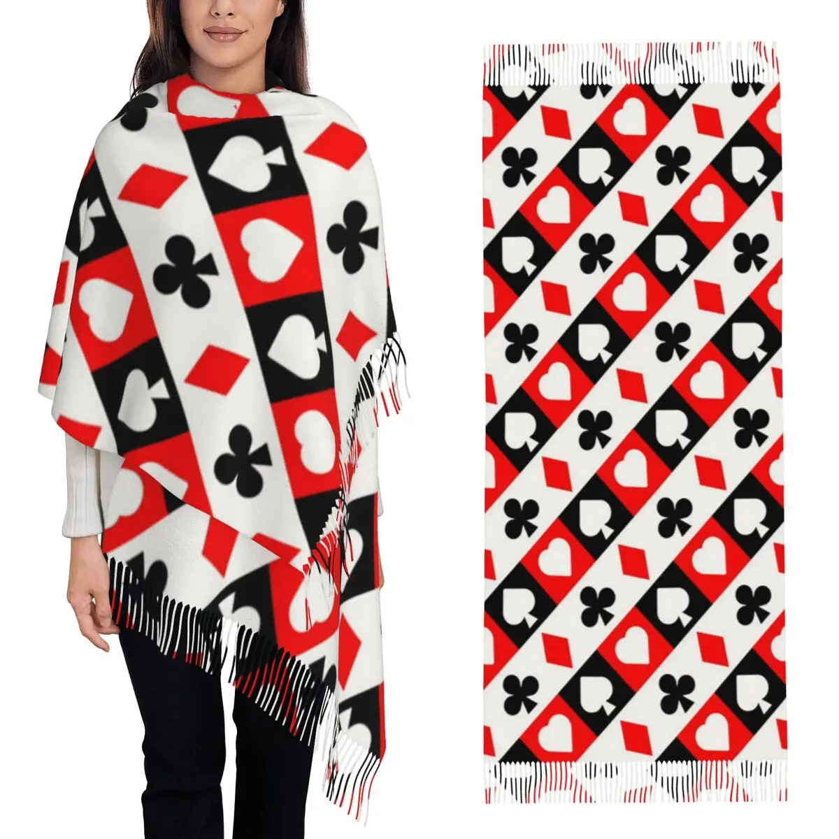 playing-cards-poker-print-scarf-tassel-scarves-for-women-soft-warm-shawls-and-wraps-long-fall-winter-shawl-wrap