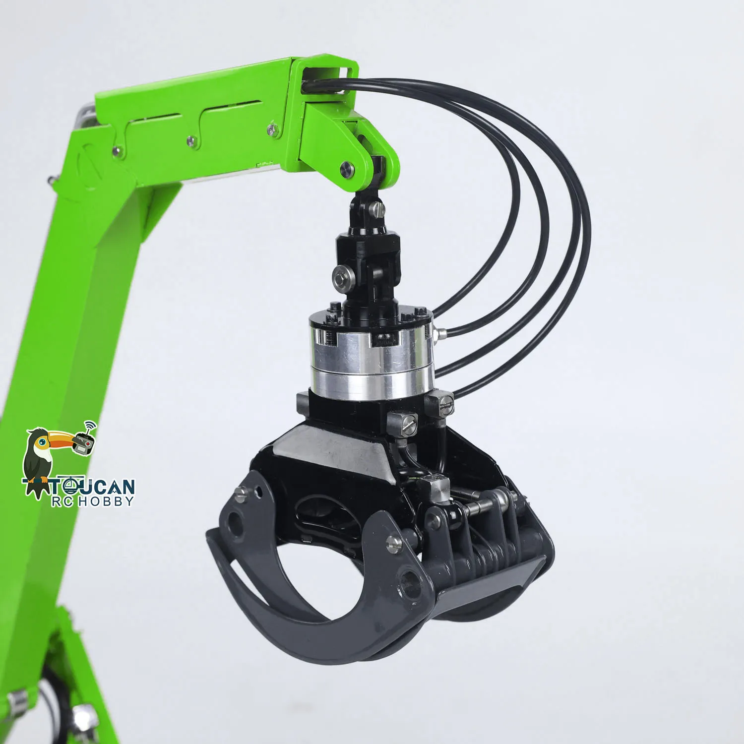 1/14 LESU AOUE 225A RC Hydraulic Log Loader TOUCAN Remote Control Sugarcane Loader Grabber 4CH Valve RTR Model Battery Radio
