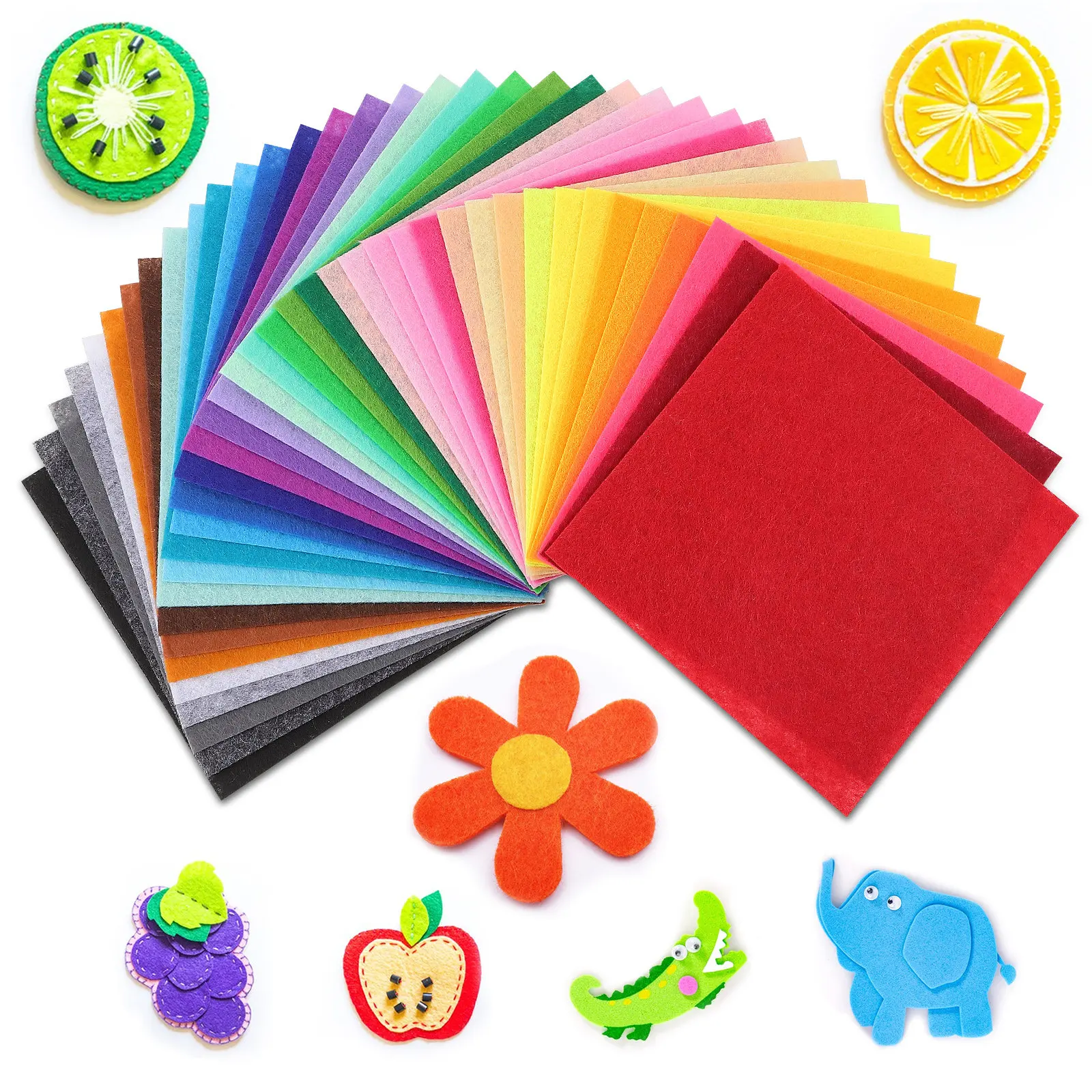 Is Sewing Textile Art - 40 pièces de feuilles de tissu