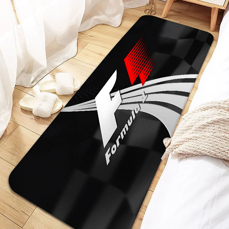 F1 Formula 1 One Racing Car Door Mat Entrance Non-slip Doormat Washable Kitchen Carpet Living Room Hallway Rugs Bathroom Bath