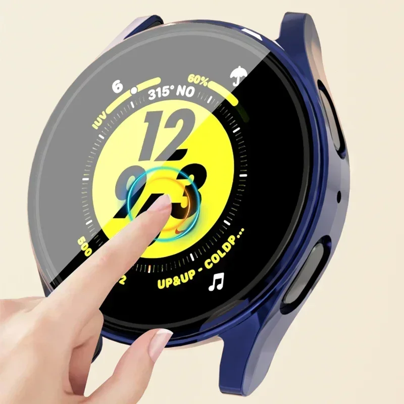 กรณีTPUสําหรับSamsung Galaxyนาฬิกา7 40มม.44มม.Anti-Scratchป้องกันหน้าจอป้องกันนุ่มสําหรับGalaxy Watch 7 40มม.44มม.