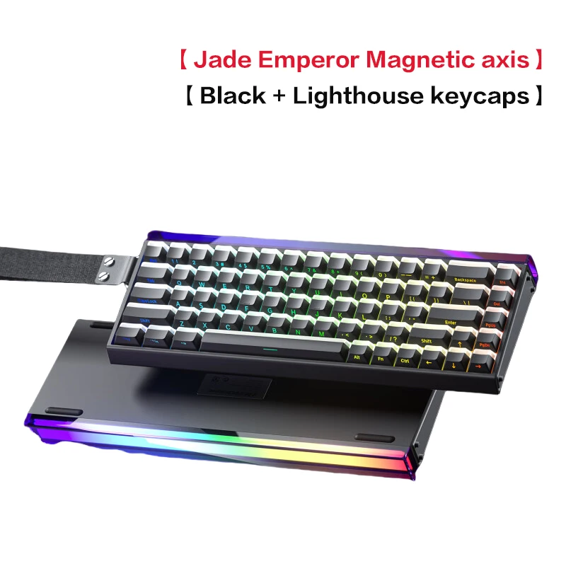 AULA HERO 68 HE Magnetic Axis Keyboard RT Wired Gaming Mechanical Keyboard with RGB Lighting 8K Polling Rate Side Engraving