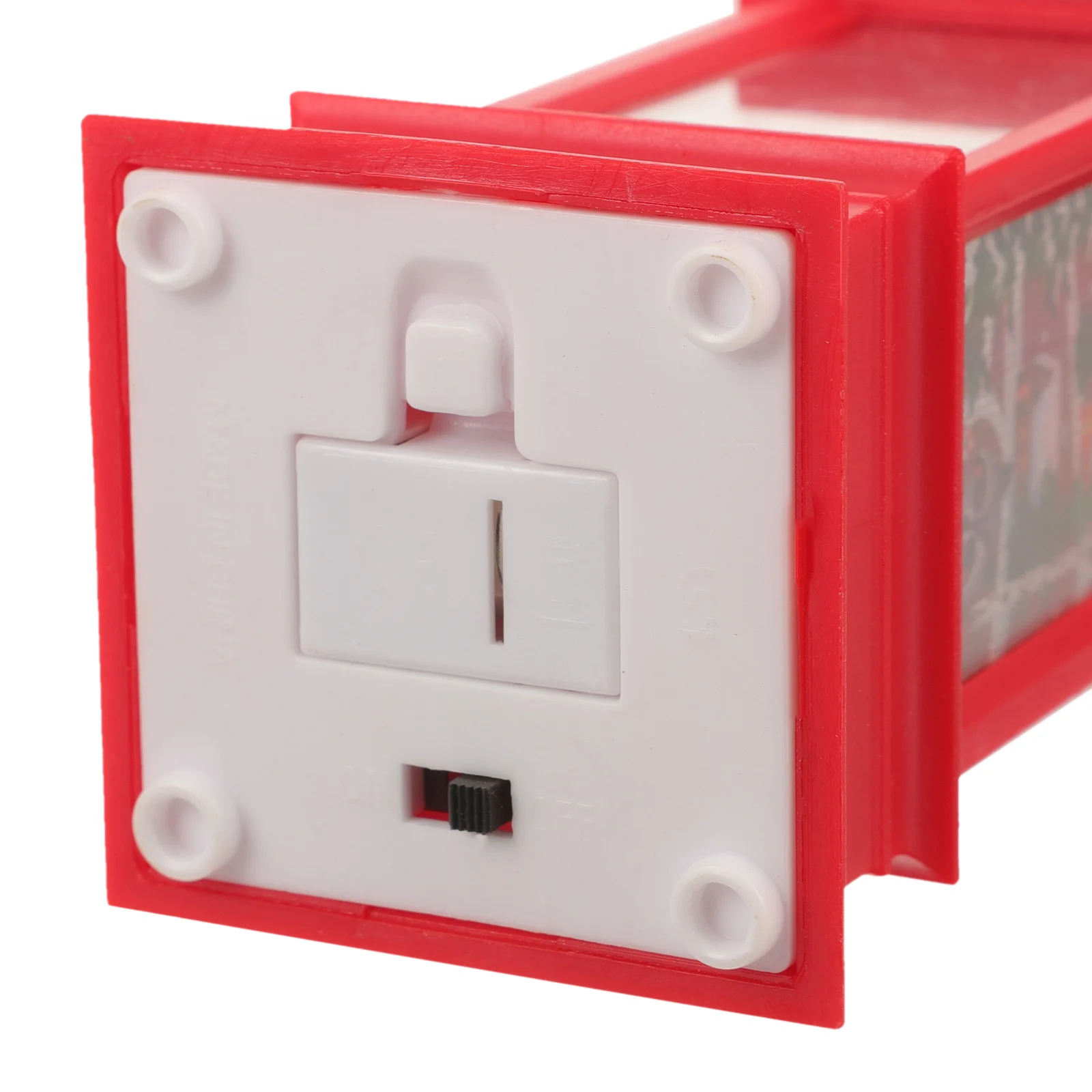 

Decorative Christmas Lantern Light Metal Xmas Lantern for Fireplace Mantel Windowsill Tabletop Ornament Festive Season Joy