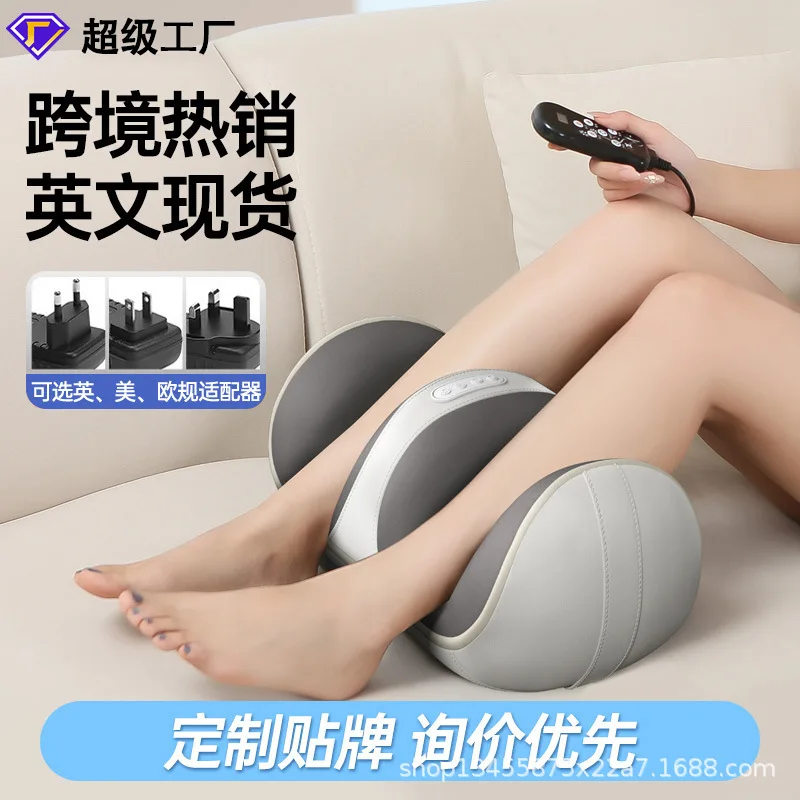 Leg Massager with Remote Control Hot Compress Foot Machine Kneading Calf and Sole