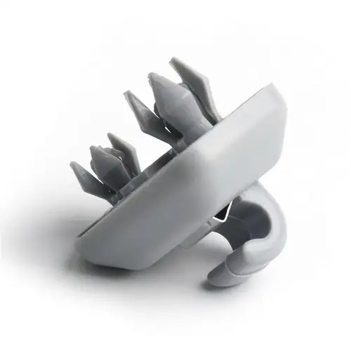 Imagen 2 del producto 2 uds para Audi A1 A3 A4 A5 Q3 Q5 S3 S4 S5 TT Allroad 8U 0857562 Un soporte de gancho de soporte de clip de visera de sol gris Interior gris