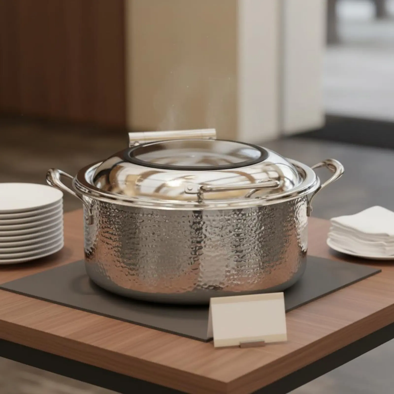 

Профессиональный портативный электрический подогреватель для фуршета, электрическая грелка для еды с защитой от ожогов, оборудование для кейтеринга