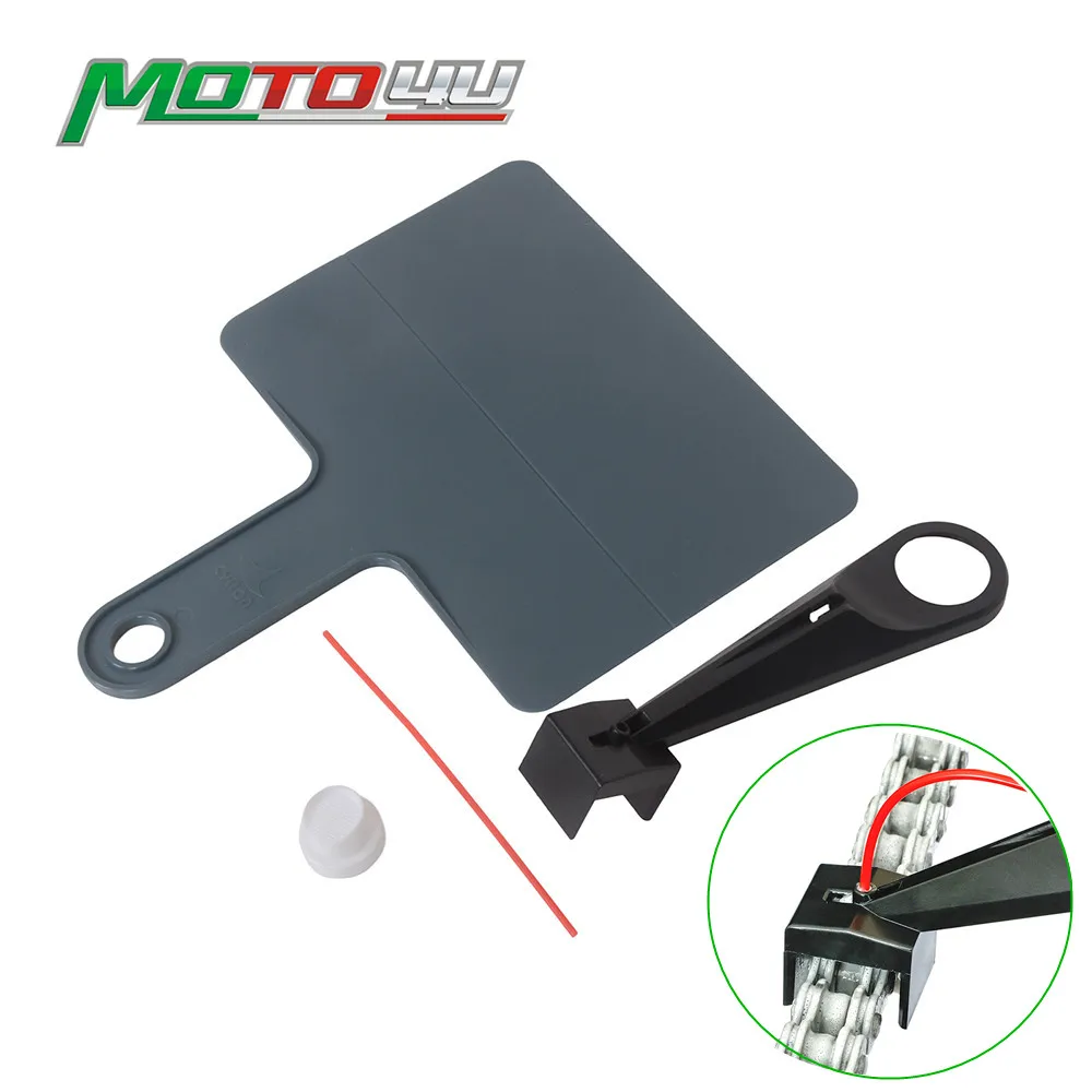

1Set Motorcycle Chain Cleaning Maintenance Lube Tool Chain Applicator Motorcycle Motorcycle Chain Oiler Spray Gear