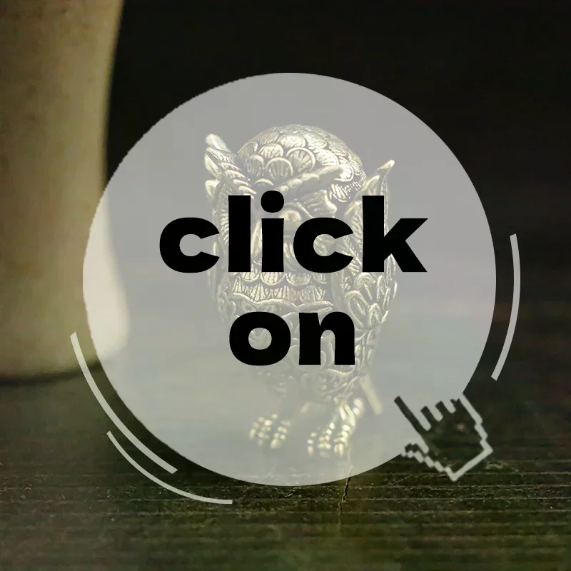 1 قطعة العتيقة الصلبة النحاس البومة مصغرة التماثيل ديكور المنزل الحرف الرجعية النحاس سطح المكتب زخرفة #4