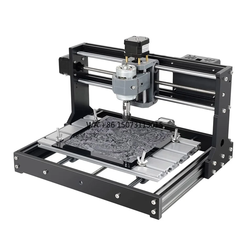 

TWOTREES 32bit Chip 3d 3 Axis Small Mini Cnc Metal and Wood Router Machine System 3018 Milling Cutting Machines for Aluminum
