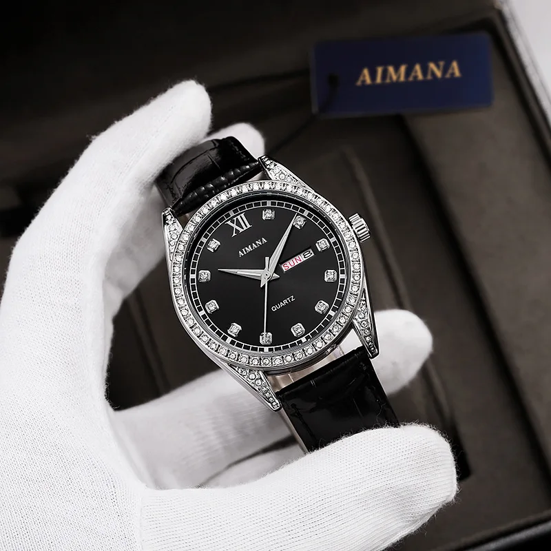 

Men Watch Top Brand Luxury Waterproof Fashion Mens Watches Genuine Leather Automatic Date Military Wristwatch