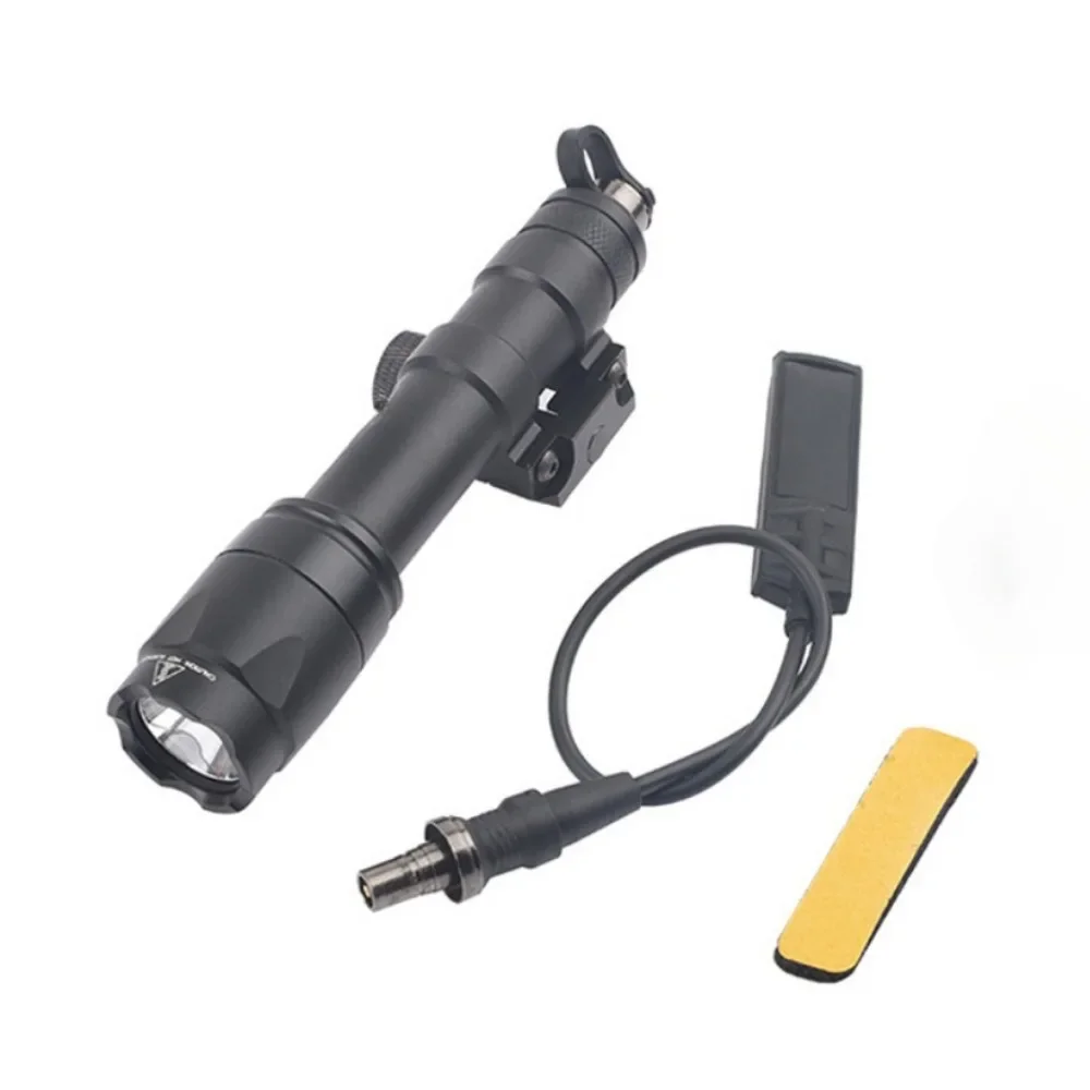 M300A M600C Tactical LED Flashlight AR15 HK416 M4 Hunting Scout Rifle Gun Weapon Gun Light for Outdoor Hunting Fit 20MM Rail
