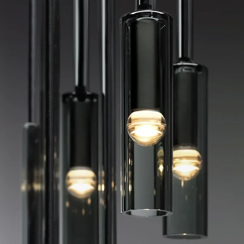 Modern Bottle Glass Pendant Light Ceiling Hanging Lamp for Bedroom Bedside Bar Kitchen Dining Room And Bathroom Decorative