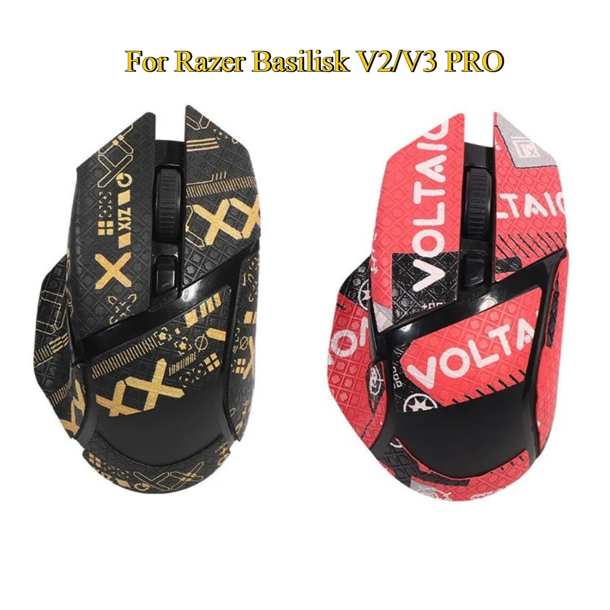 Anti  Slip Sticker with Superior Grip for Razer Basilisk V2/V3 PRO  Free Cleaning Cotton Pads Bonus