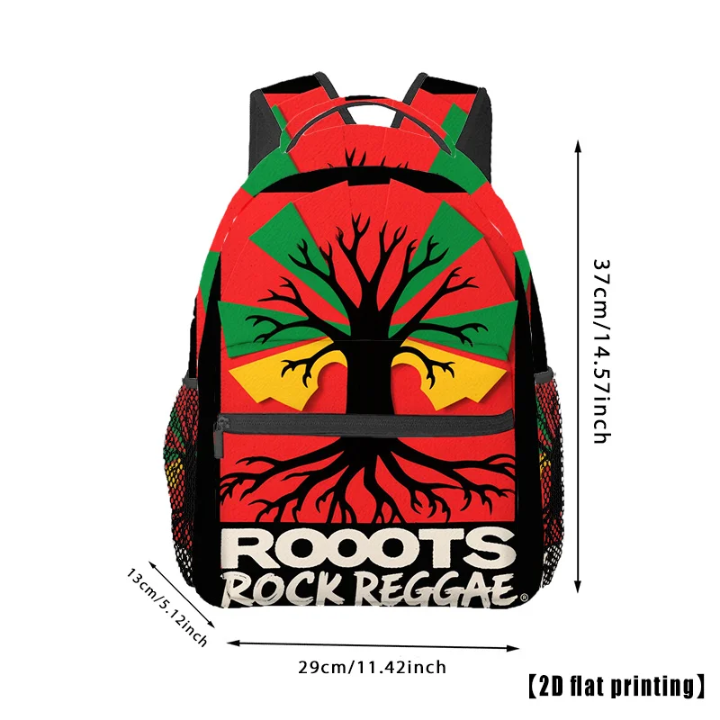 Rasta Reggae Rastafarian Lion (2), Travel Casual Backpack, Backpack, Oversized Backpack, Business Bag, Can