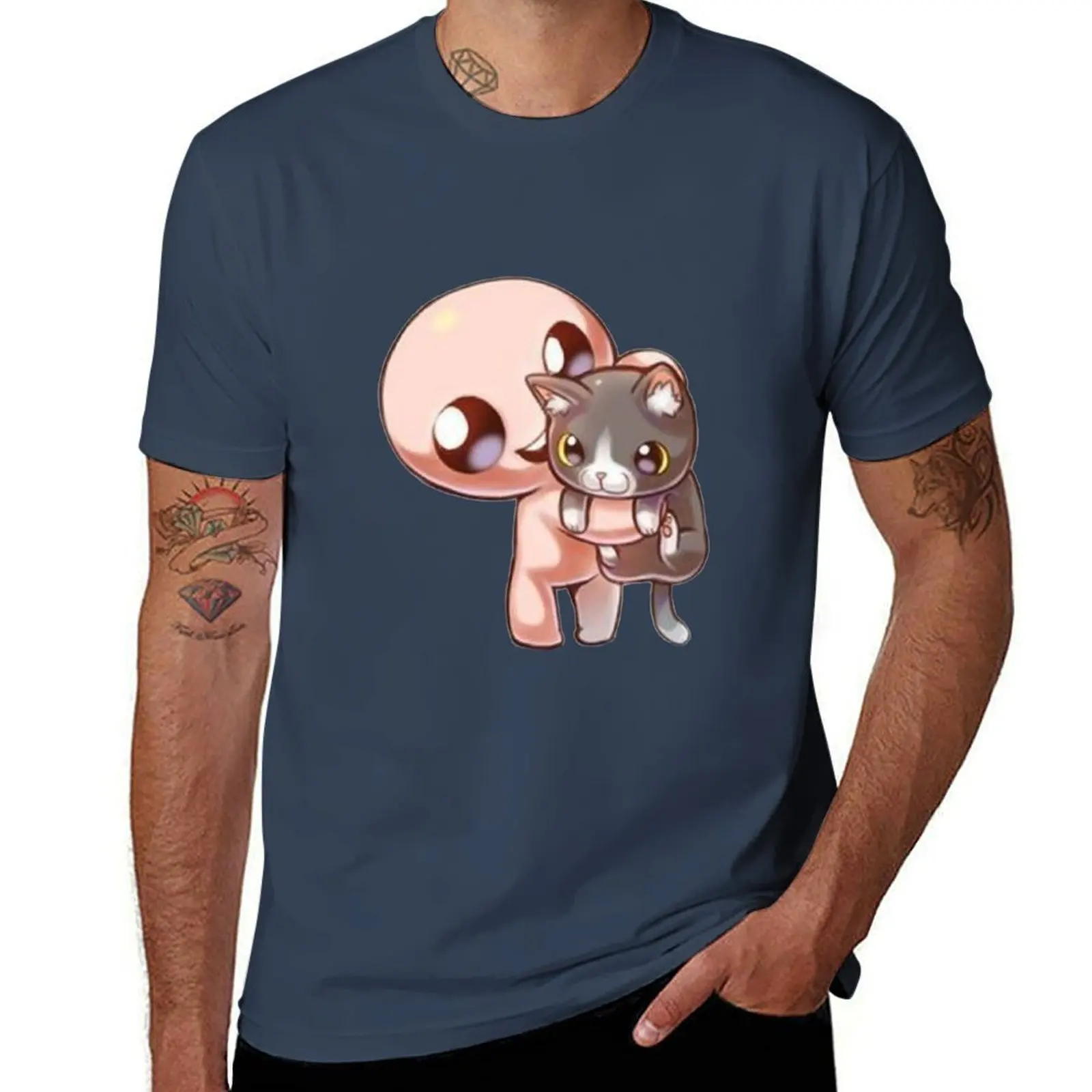 The Binding of Isaac T-Shirt t shirts for man graphic tees t shirts for man pack cotton man t shirt luxury T-Shirt