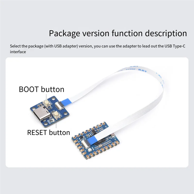 Nieuw! !ESP32-S3-Tiny Development Board Bluetooth LE+2.4 Ghz Wi-Fi Gebaseerd op ESP32-S3FH4R2 ESP32-S3 Mini Development Board