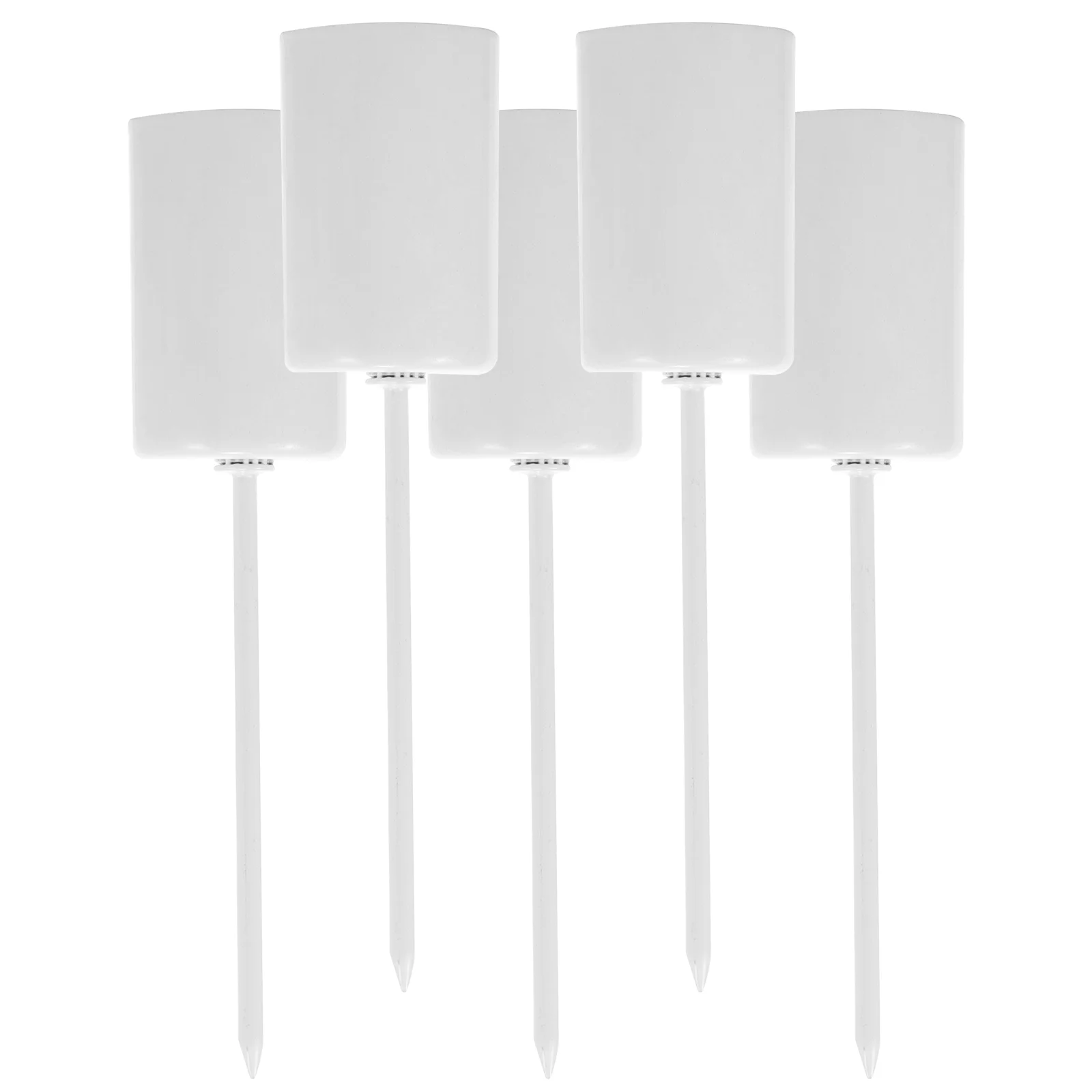 

5 Pcs Christmas Tree Wax Holder Stick Decoration Cup with Spike Iron Party Favors