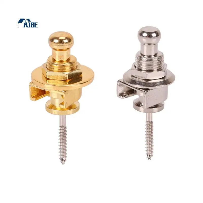 

A18E-Guitar Strap Lock Metal Bass Studs Anti-Offguitar Locks