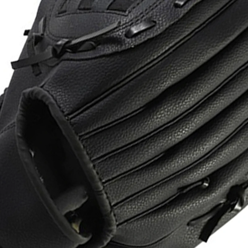 2X Outdoor Sports Baseball Glove Softball Practice Equipment Right Hand For Adult Man Woman Train,Black 11.5 Inch