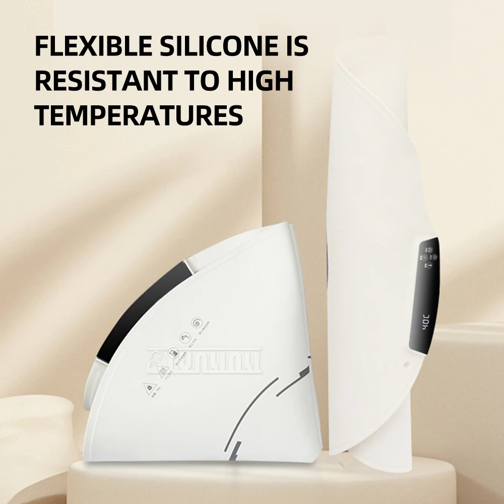 Placa quente de silicone flexível doméstica redonda tapete de aquecimento placa de isolamento dobrável almofada de aquecimento de alimentos