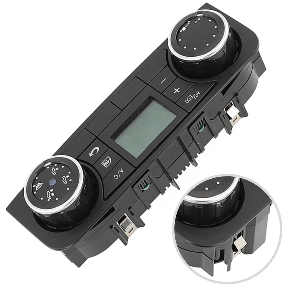ABS Heater Switch Climate Control Switch Easy Installation Process Non-deformation Component Black For MAN Trucks