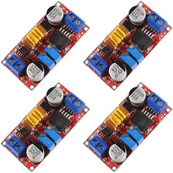 4 PCs 5A DC-DC Adjustable Buck Converter XL4015 4 - 38V to 1.25 - 36V Step Down Power Supply Voltage Regulator Power Module